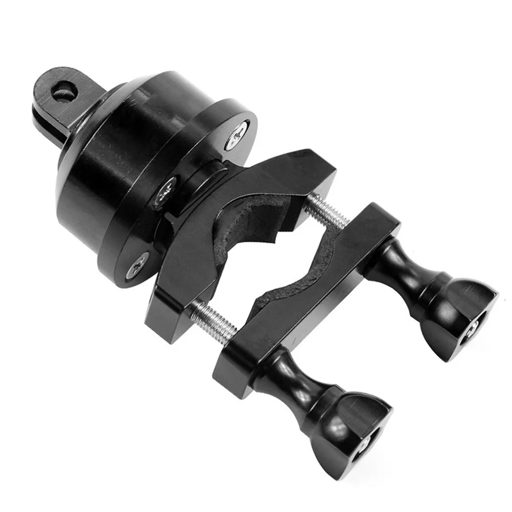 

360 Degree Rotary Bike Handlebar Mount for Camera Aluminum Alloy 360 Rotation Compatible with Gopro Action
