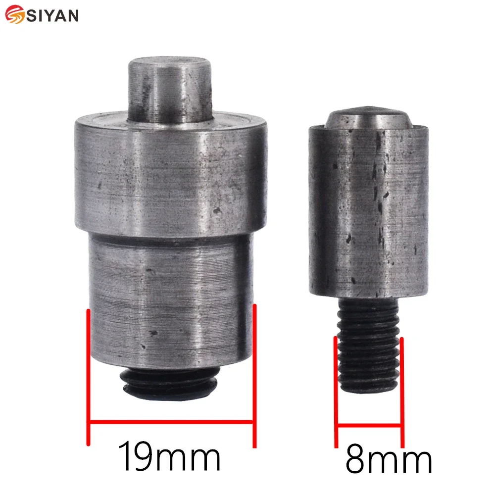 DIY Button Making Press Tool Hand Pressing Eyelet Installation Mold 3mm-40mm Eyelets Buckle for Crafts