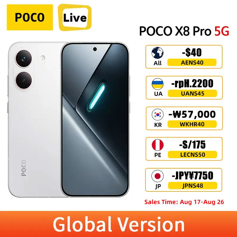 POCO X8 Pro 5G + 保護フィルム