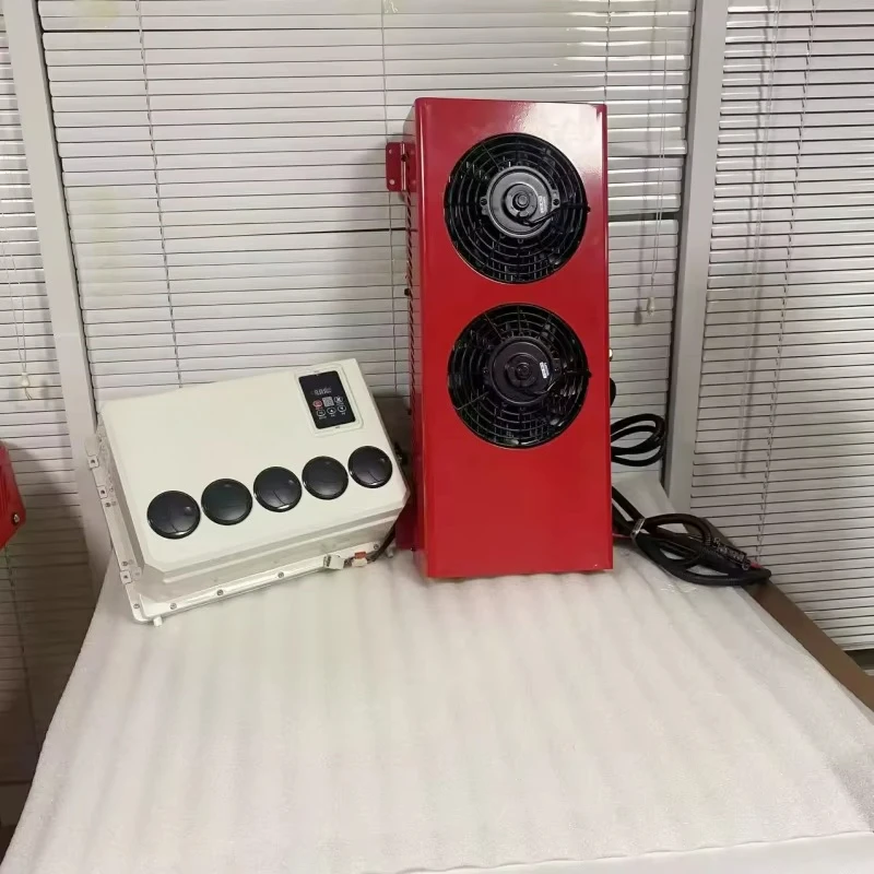 

12В 24В Комплект электрического сплит-кондиционера для спального места грузовика, автомобильный стояночный охладитель, стояночный кондиционер для автофургона, прямая поставка с завода