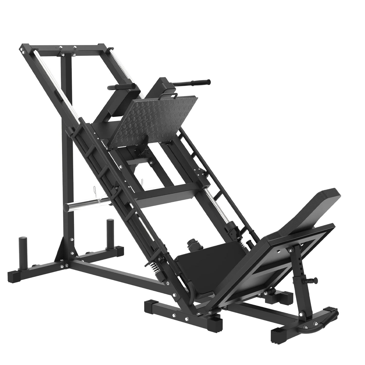 Inverted Kick Machine Inverted Kick Trainer Hack Home Squat Machine Dual Purpose Leg Strength Training Fitness Equipment