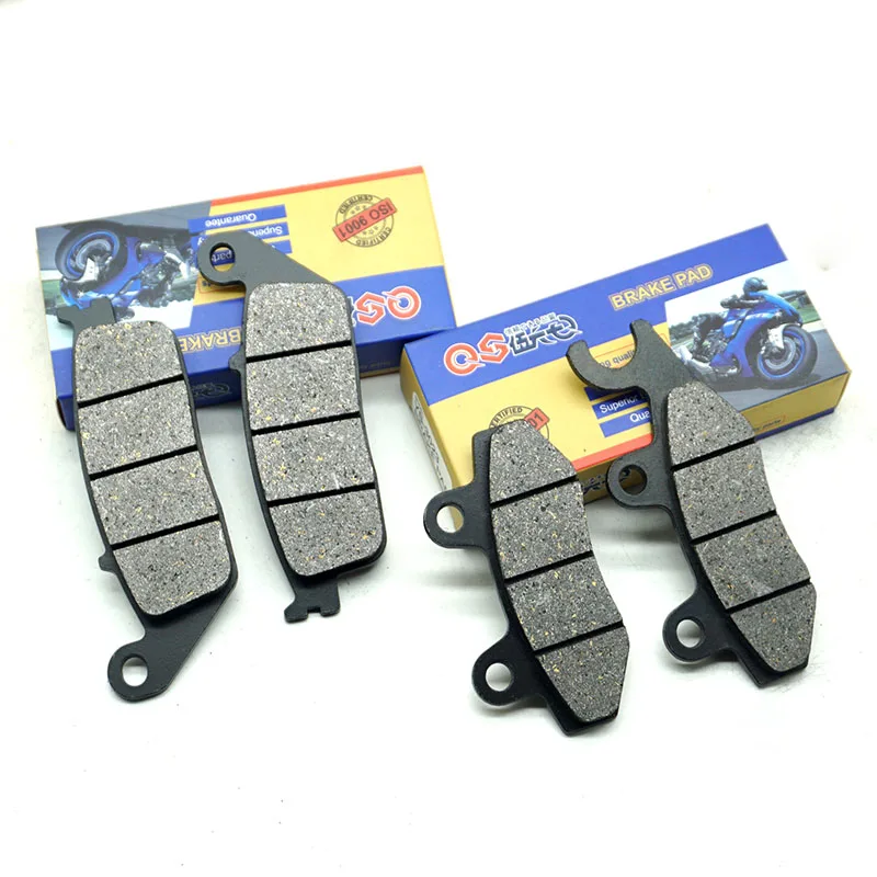 Pastillas de freno delanteras y traseras para motocicleta, para DAELIM Roadwin R 250Fi VJF250 2008 2009 S2-250 Freewing S2 2006-2009 SQ250 2006 SQ 250