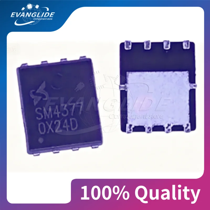 

10 PCS/LOT SM4377NSKPC-TRG SM4377 4377 30V50A QFN ICs