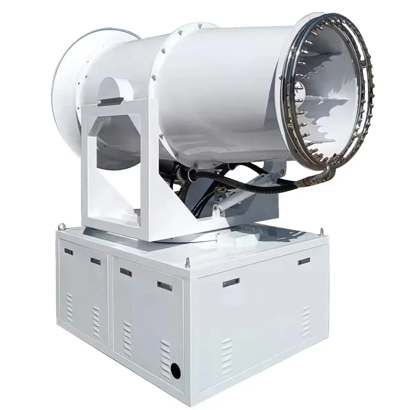 

30-80 m Stainless Steel Remote Control Dust Suppression Fog Cannon Machine