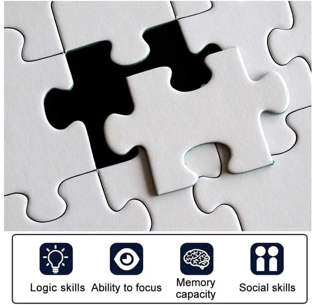 ألغاز الصور المقطوعة 1000 قطعة للبالغين: قناة رف الكتب، لعبة ممتعة تعليمية، ألغاز مثيرة للاهتمام لتخفيف الضغط الفكرية #6