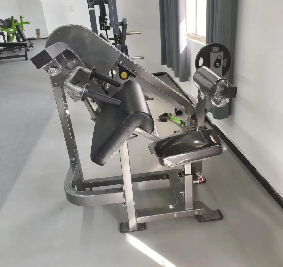 Commercial Strength Training Gym Equipment Plate Loaded Back Exercise Seated Triceps Extension Machine for Leg Fitness Training