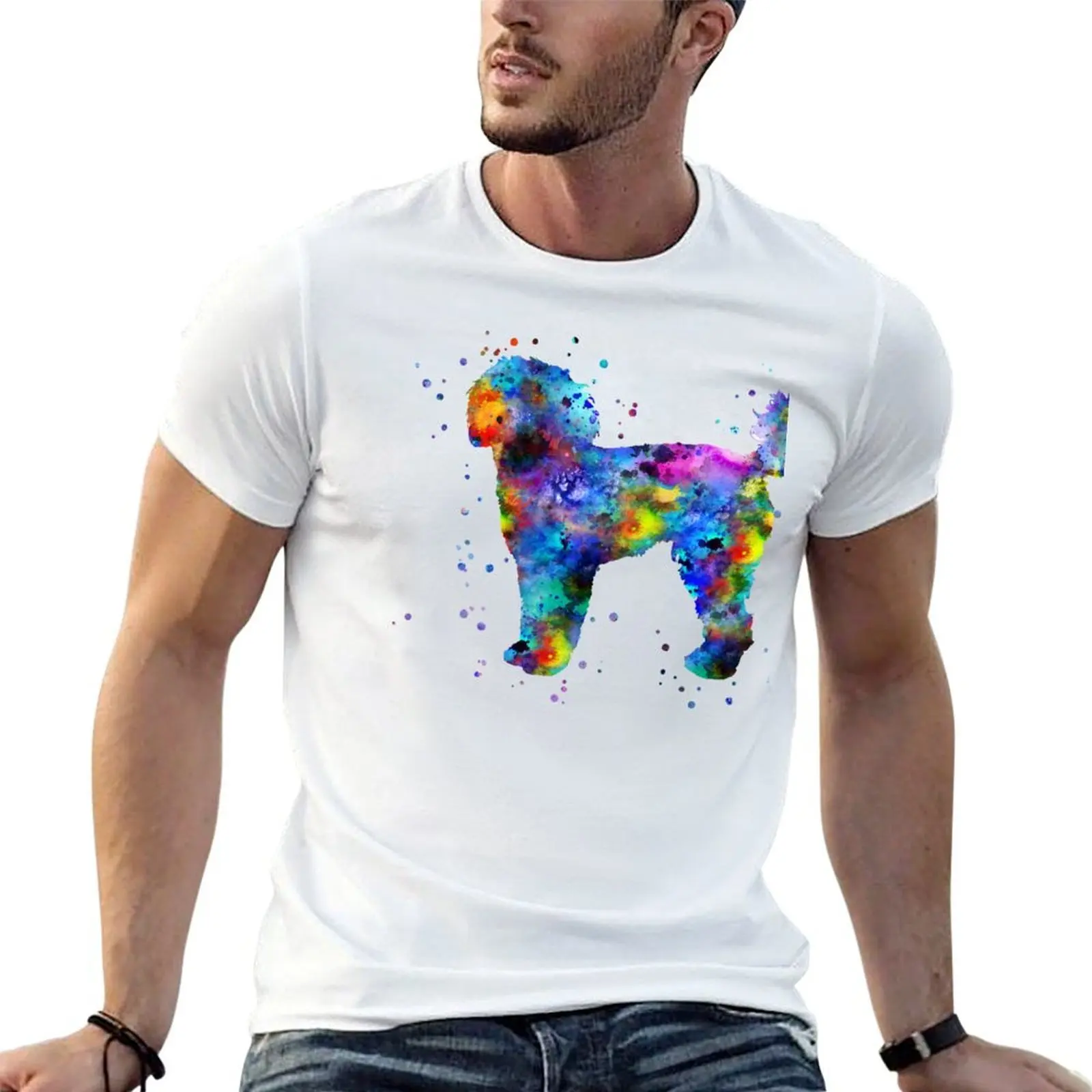 Cockapoo, cockapoo dog, cocker poodle T-Shirt t shirt man casual anime tshirt man t shirt heavy cotton T-shirt