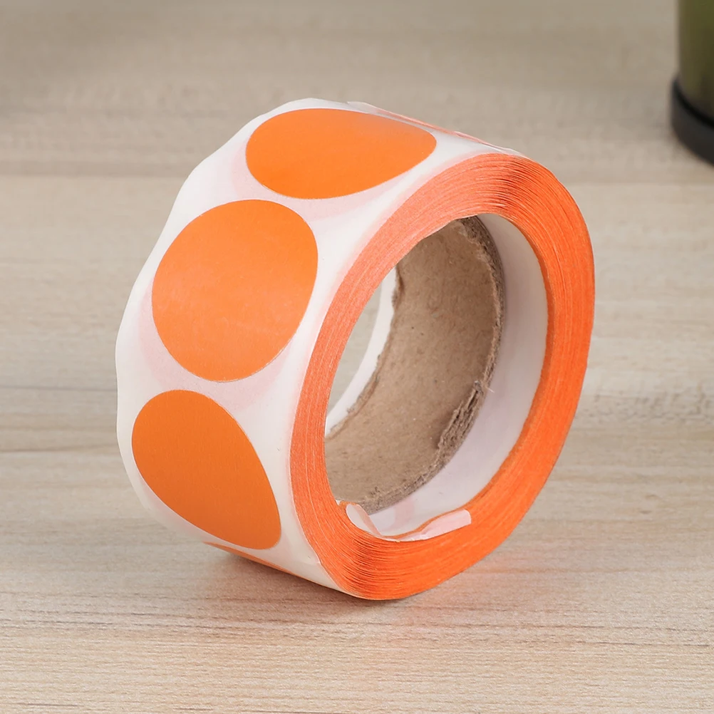 

Decorative Mark Stickers 2 Rolls Beautiful Labels Fashion Decals Circle Heart Design DIY Cards Bright Color Birthday
