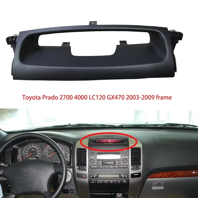 for Prado 2700 4000 LC120 GX470 2003-2009 Multi-function Watch Electronic Clock Altitude Compass Gauge Frame Dashboard