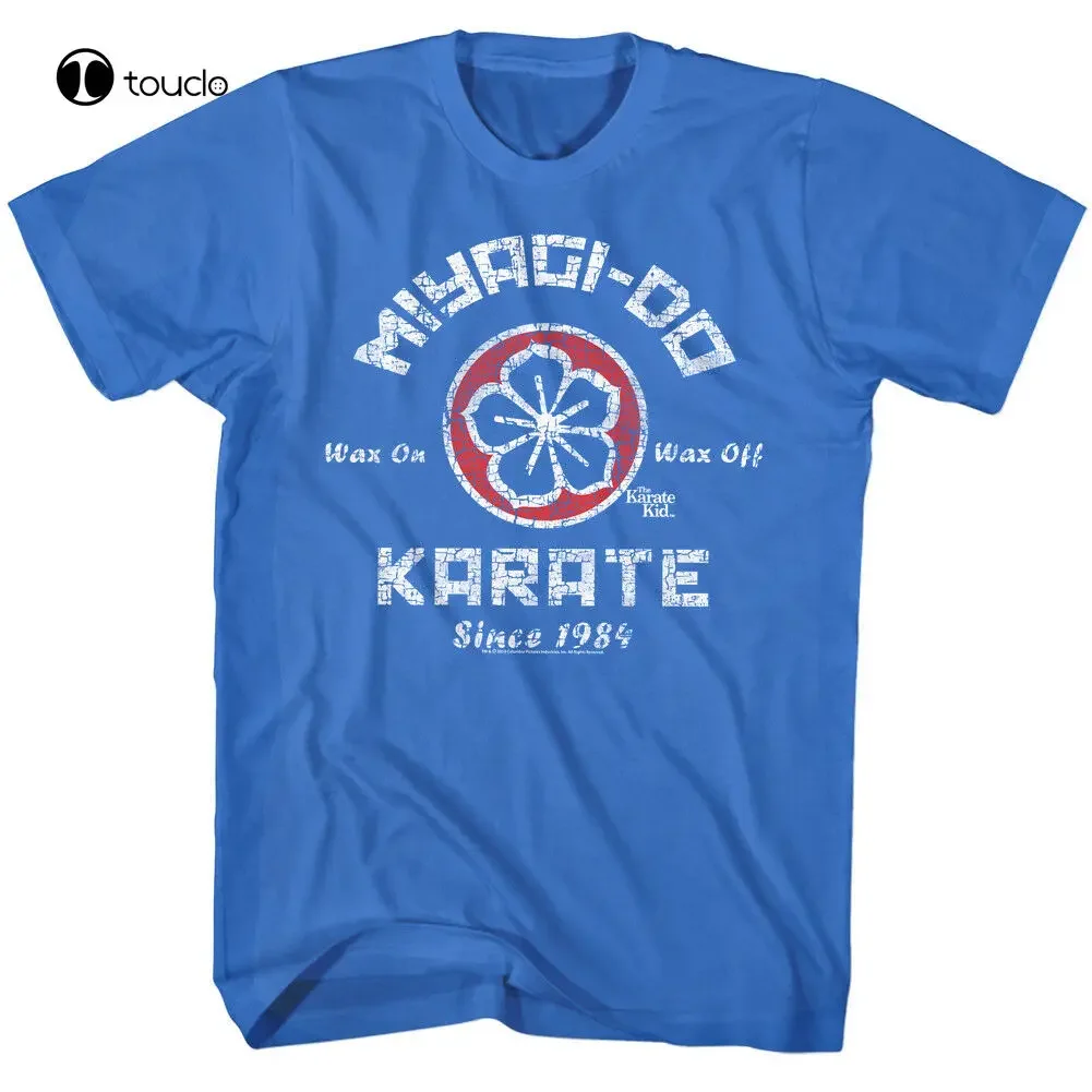 

Karate Kid Miyagi-Do Dojo Flower Vintage 1984 Men'S T Shirt Wax Off Cobra Kai Tee Shirt unisex