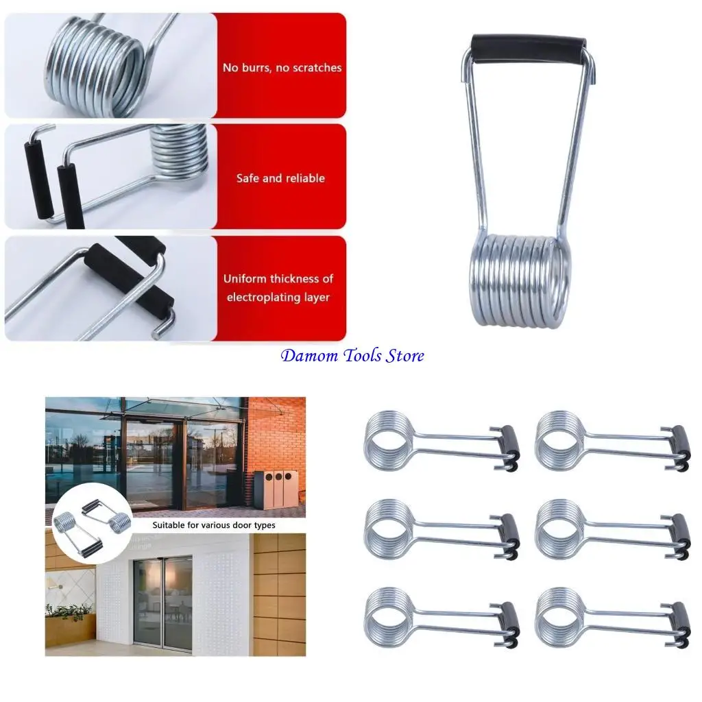 

57BE 6 шт. самозакрывающиеся дверные доводчики, пружинные петли, дверные доводчики для дверной петли, штифт