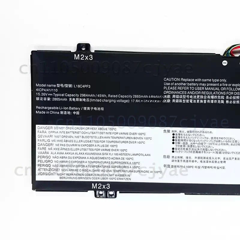 Safe Stable  L18M4PF4 L18C4PF3 Laptop Battery for Lenovo Xiaoxin Air14-2019 Yangtian S550