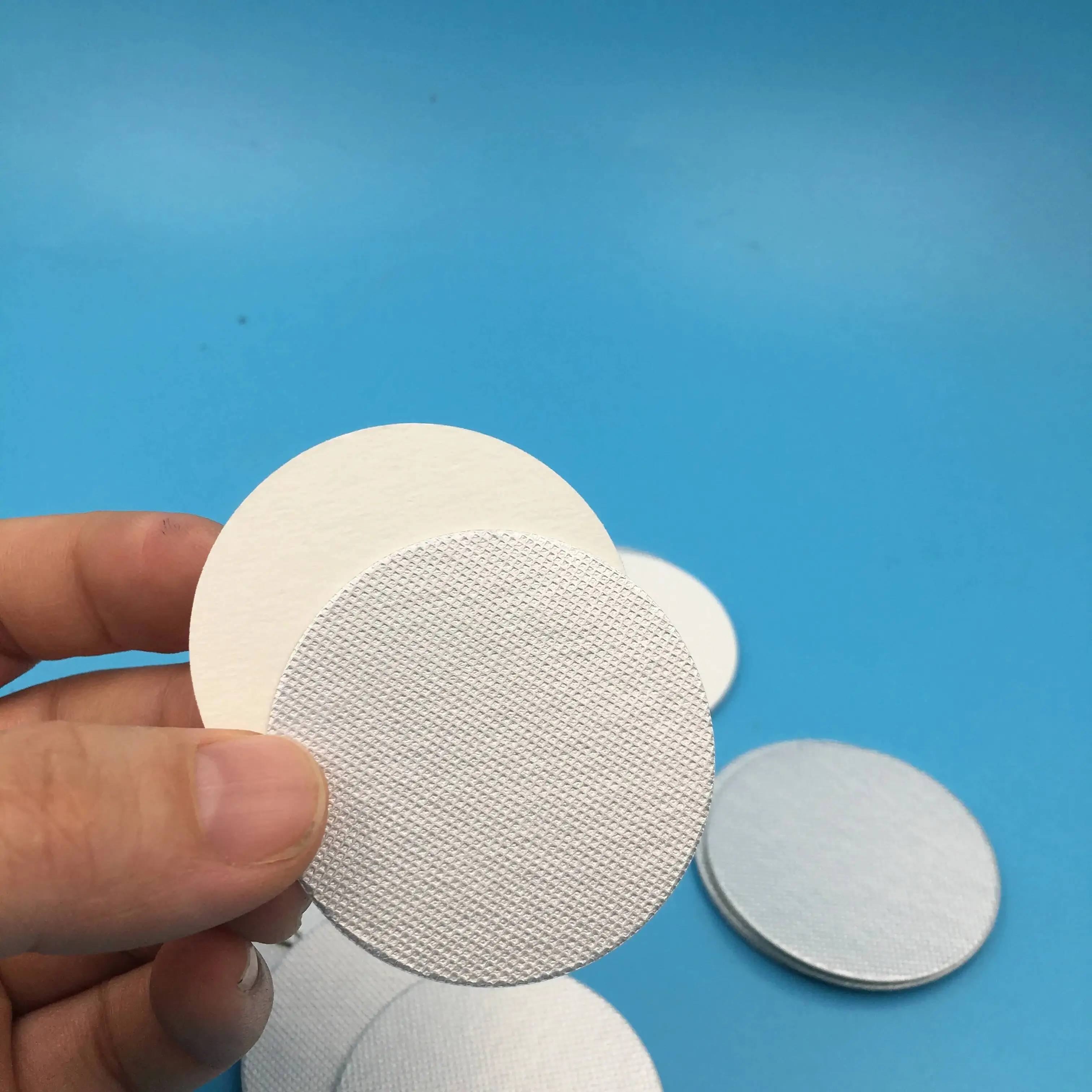 100 500 Customized Size Sealing Aluminum Foil Lid Liners Seal For Glass PP PET Plastic Bottle Cap Sealer Tool Cosmetics Jars