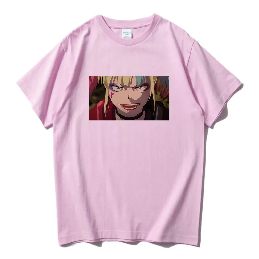 Isekai-camiseta de manga curta para homens e mulheres, roupas de manga curta, impressão de anime, esquadrão suicida, unisexo, verão