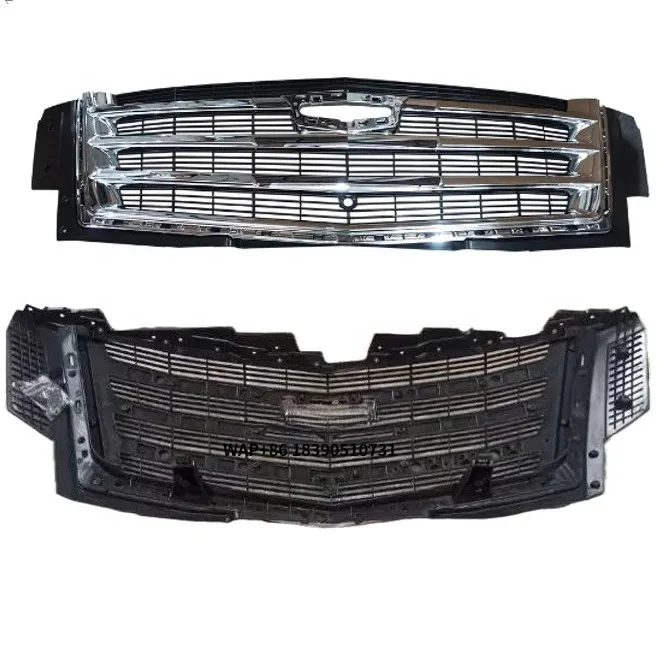 

Car Front Bumper Upper Grill Front Center Grille for Escalade 2015-2020 Car Mesh