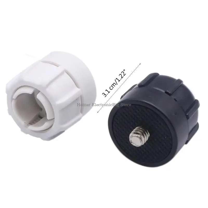1/4 Srew Adapter To 17mm Ball Head Bracket Connector for Motorcycle Action Camera Mounting TripodsMonitorsBracket Holder