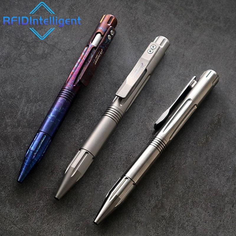 Titânio Caneta Tática, Business Signature Pen, Defesa Pessoal, Disjuntor De Vidro De Emergência, Viagem Ao Ar Livre, Escritório Presente, Alta