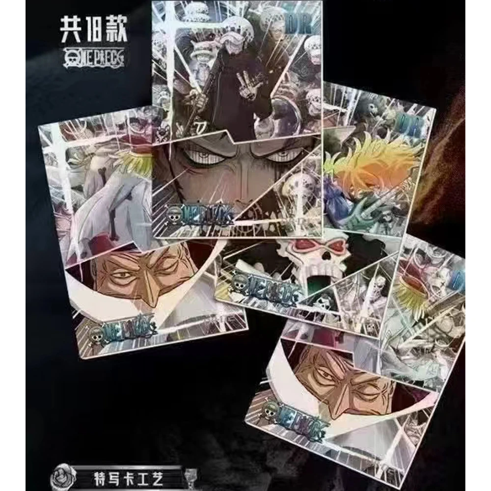 Wholesale New One Piece Collection Cards Rare Booster Box Pack Anime Luffy Zoro Nami Chopper TCG Child Birthday Gifts