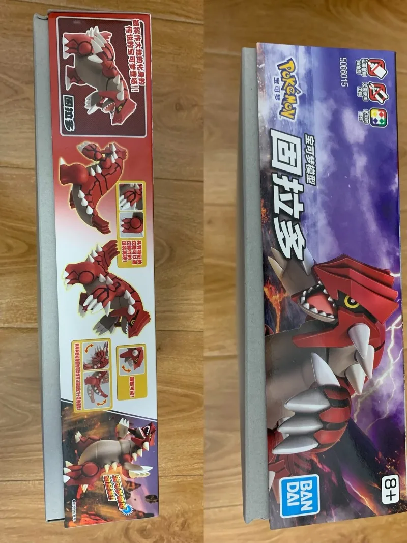 アニメオリジナルバンダイポケモンフィギュアポケモンプラモシリーズグラードン-diy-アセンブリグッズ装飾品フィギュアモデルおもちゃギフト