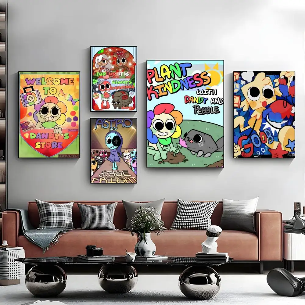 Anime Dandys World Poster High-definition poster stickers id