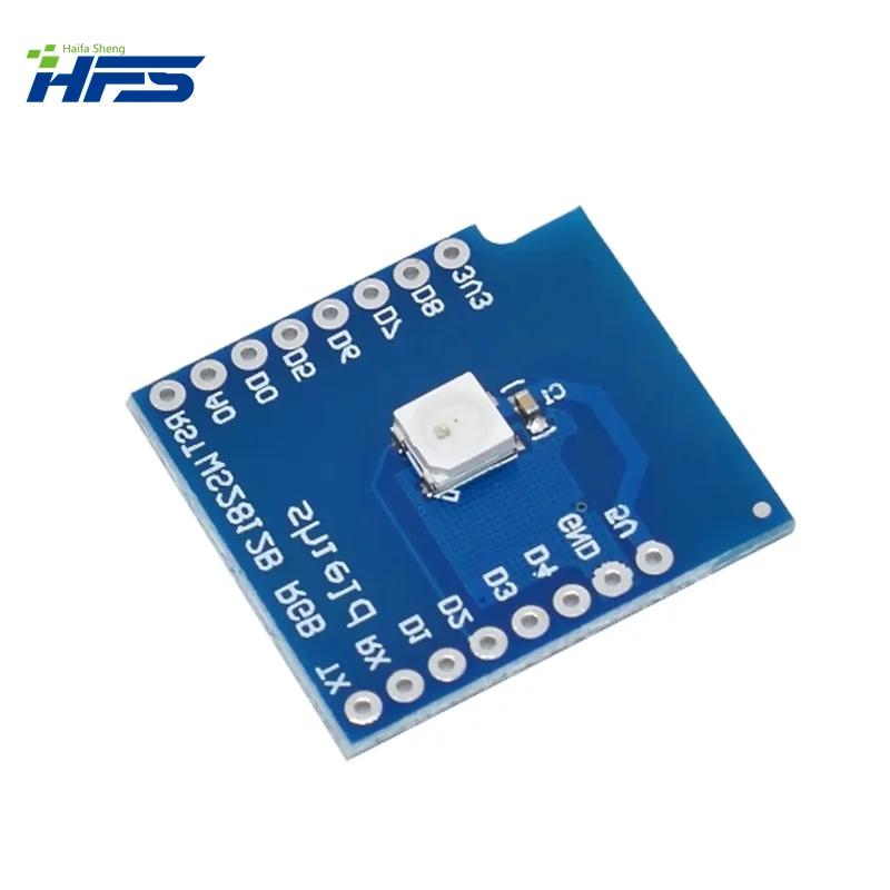 Modulo LED RGB per D1 mini WS2812 5050 RGB LED integrato 1 modulo LED colorato per d1 mini ESP8266