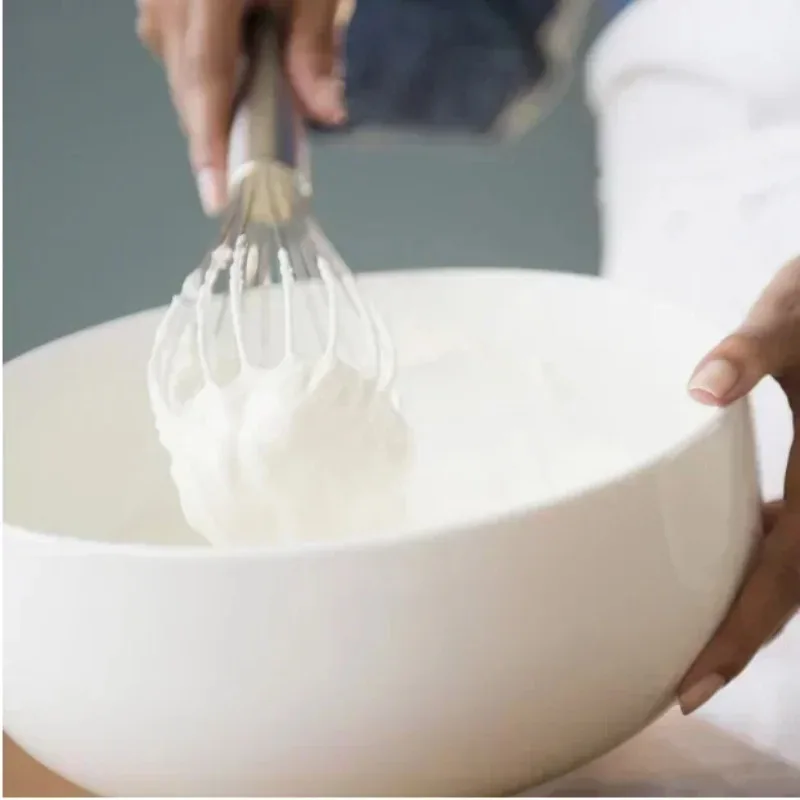 Xiaomi Stainless Egg Beater Semi-Automatic Egg Tools Egg Stiring Cream Whisk Manual Mixer Household Kitchen Baking Accessories