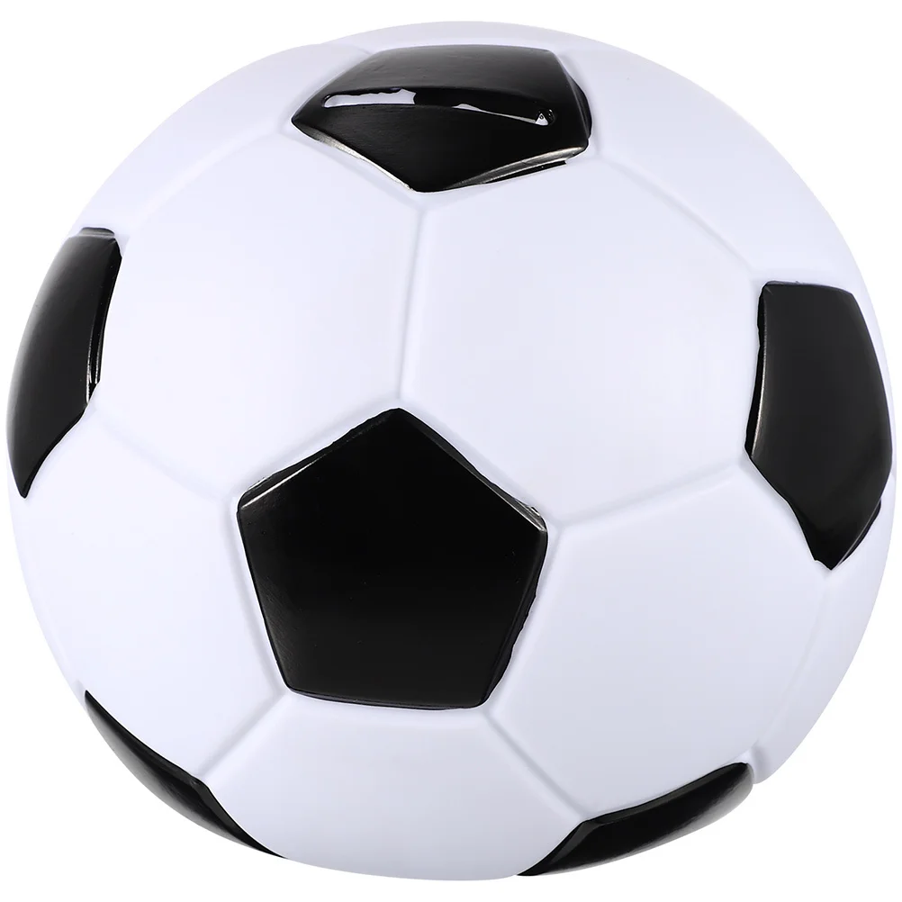 ديكور كرة رياضية من الفينيل، حصالة على شكل خنزير متينة للأطفال، وعاء توفير المال، هدية غير قابلة للكسر، وعاء توفير المال #6