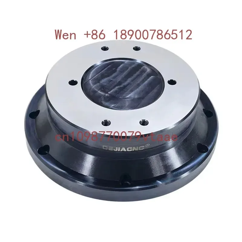 3 Jaw Self-centering Chuck with Riser Base Manual Alloy Steel for CNC Lathe Machine
