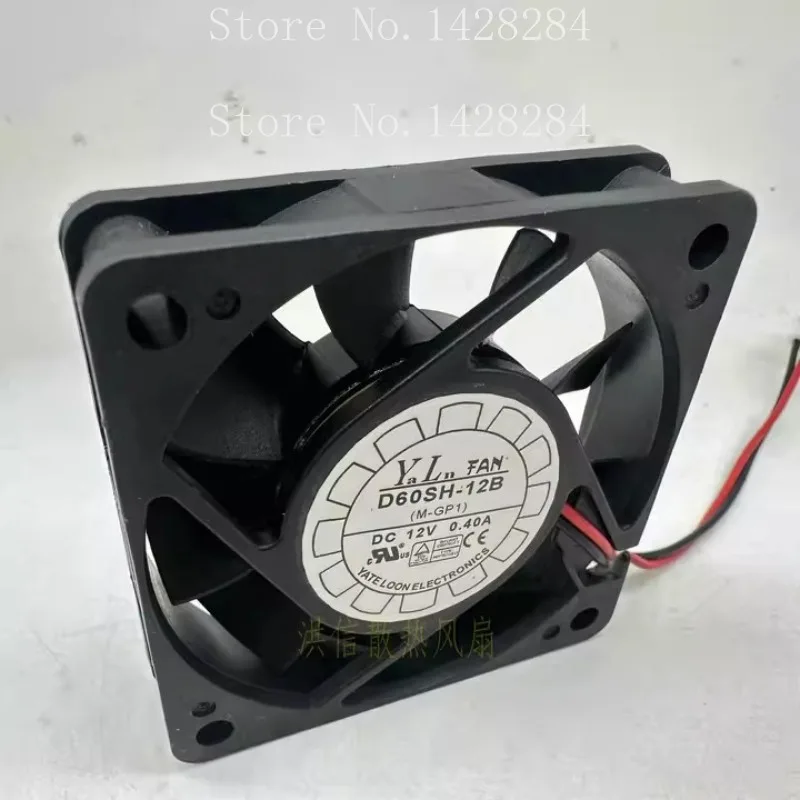 YaLn FAN D60SH-12B DC12V 0.40A Cooling Fan 6015 6CM 60*60*15MM