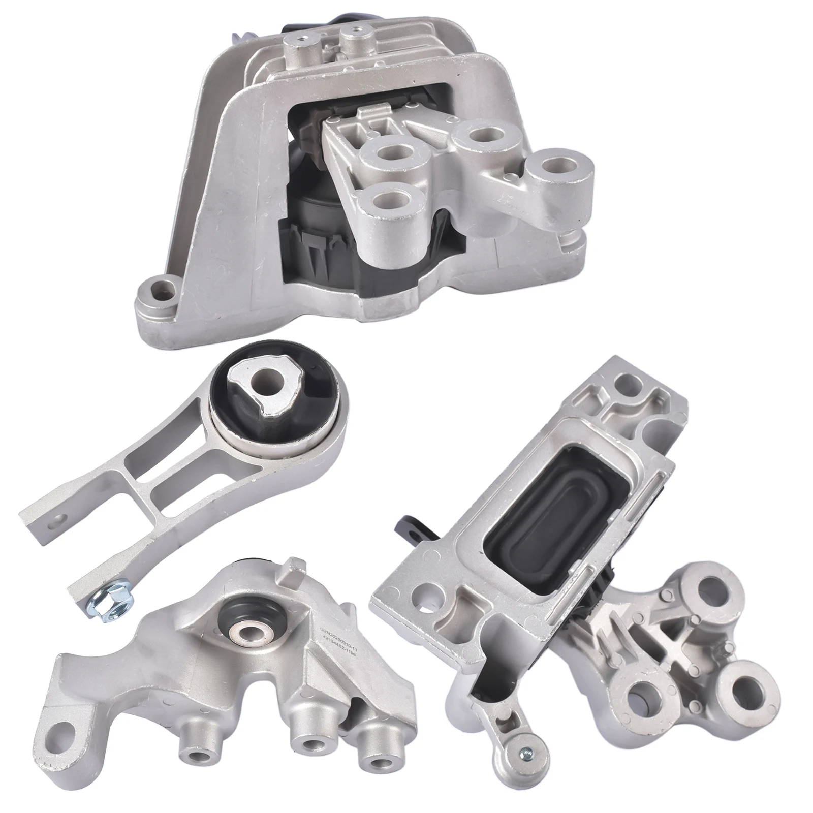 AP01 Soporte de motor y trans automático de 4 piezas. Juego de montaje para Chrysler Pacifica 17-23 3.6L V6 68224742AA 68224746AC 68485537AA