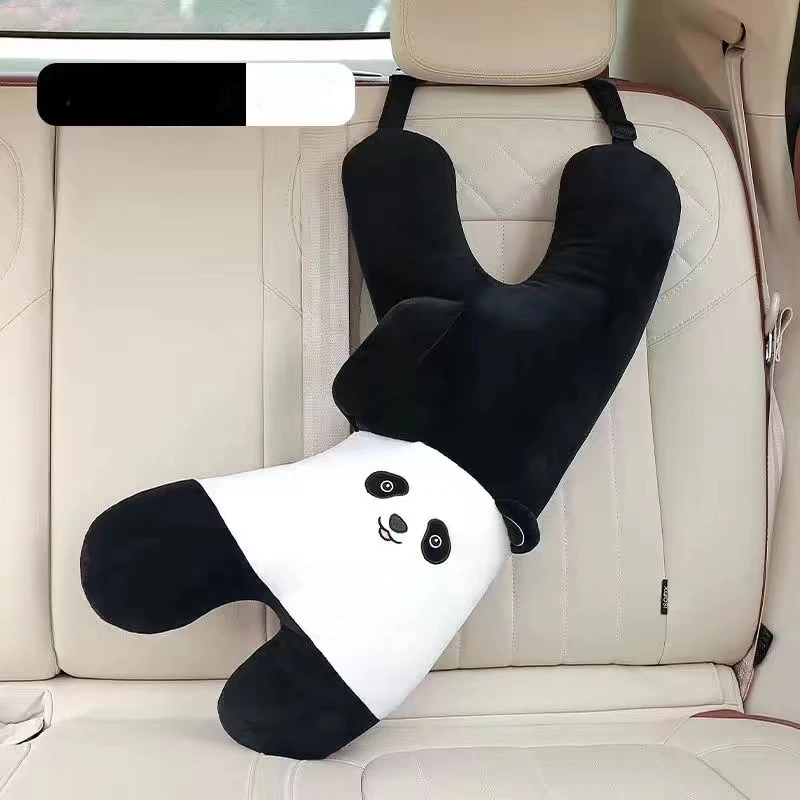 Childrens Car Seat Belt Anti Pinch Neck Pillow Car Rear Row Baby Long Distance Car Ride Pillow Car Sleeping Tool car neck pillow