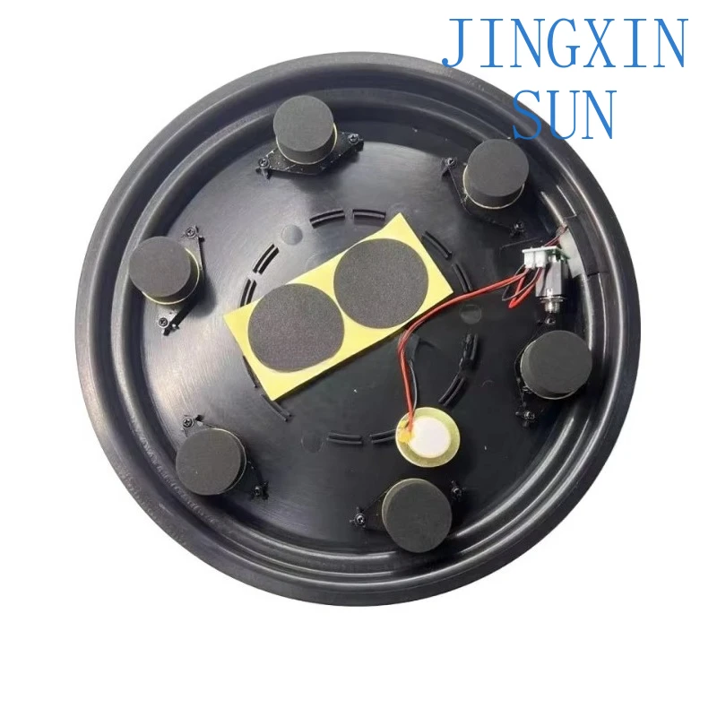 Acoustic to Electric E Drum Trigger 10/12/14/16 Inner Panel Tray 6 Cone Foam Assembly with 6.3mm Jacks