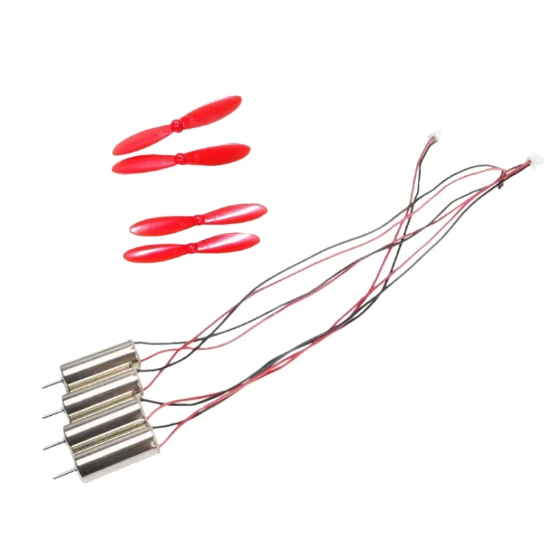 4 x DIY DC 3,7 V 50000 U/min 716 Hohlbecher kernloser Hochgeschwindigkeitsmotor mit 4 x 55 mm Propeller Cw CCW für DIY Micro FPV Quadcopter – Detail 2