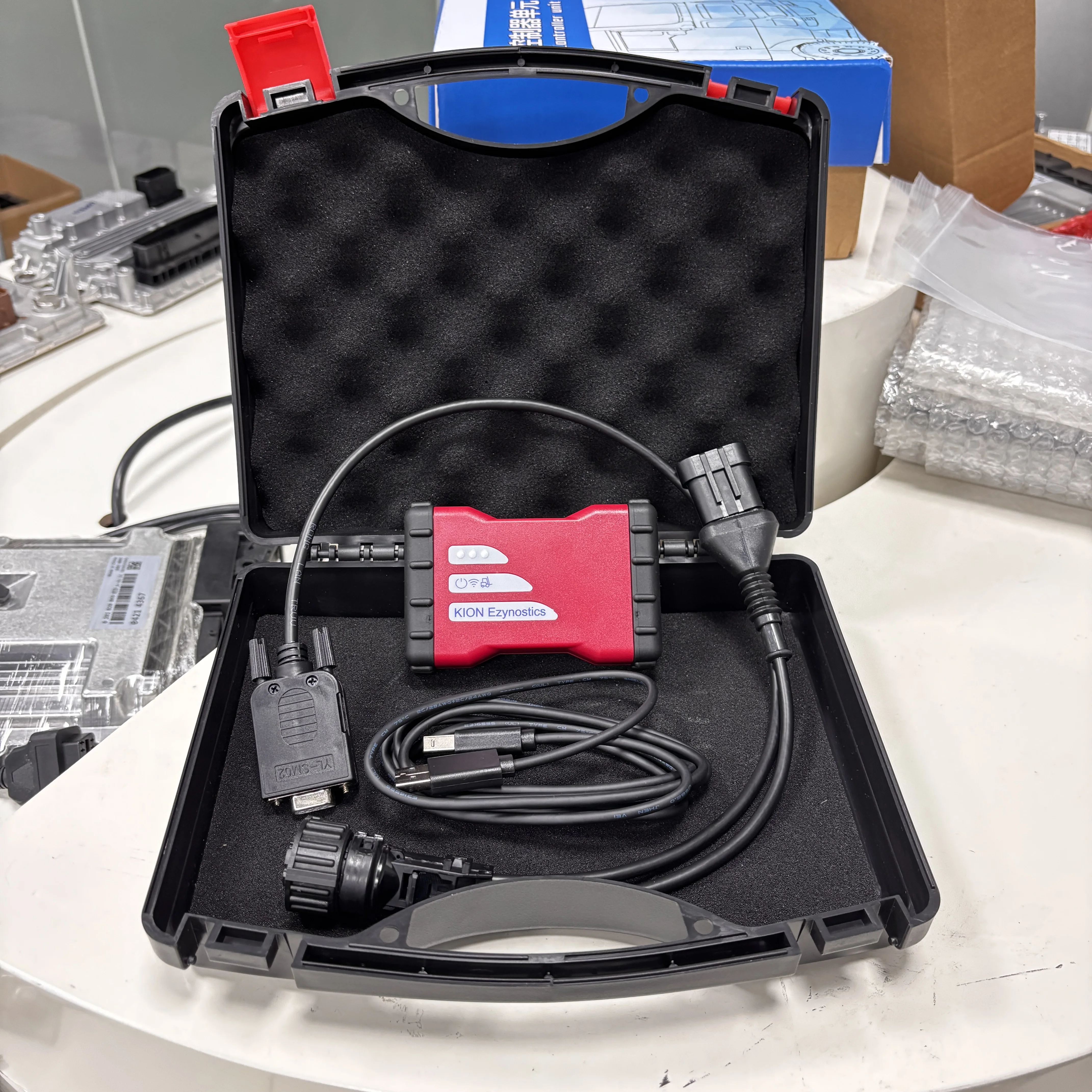 For Linde Klift Diagnostic Tools Canbox Doctor Pathfinder Software Linde LSG Truck Integrated Comprehensive Diagnostic Scanner