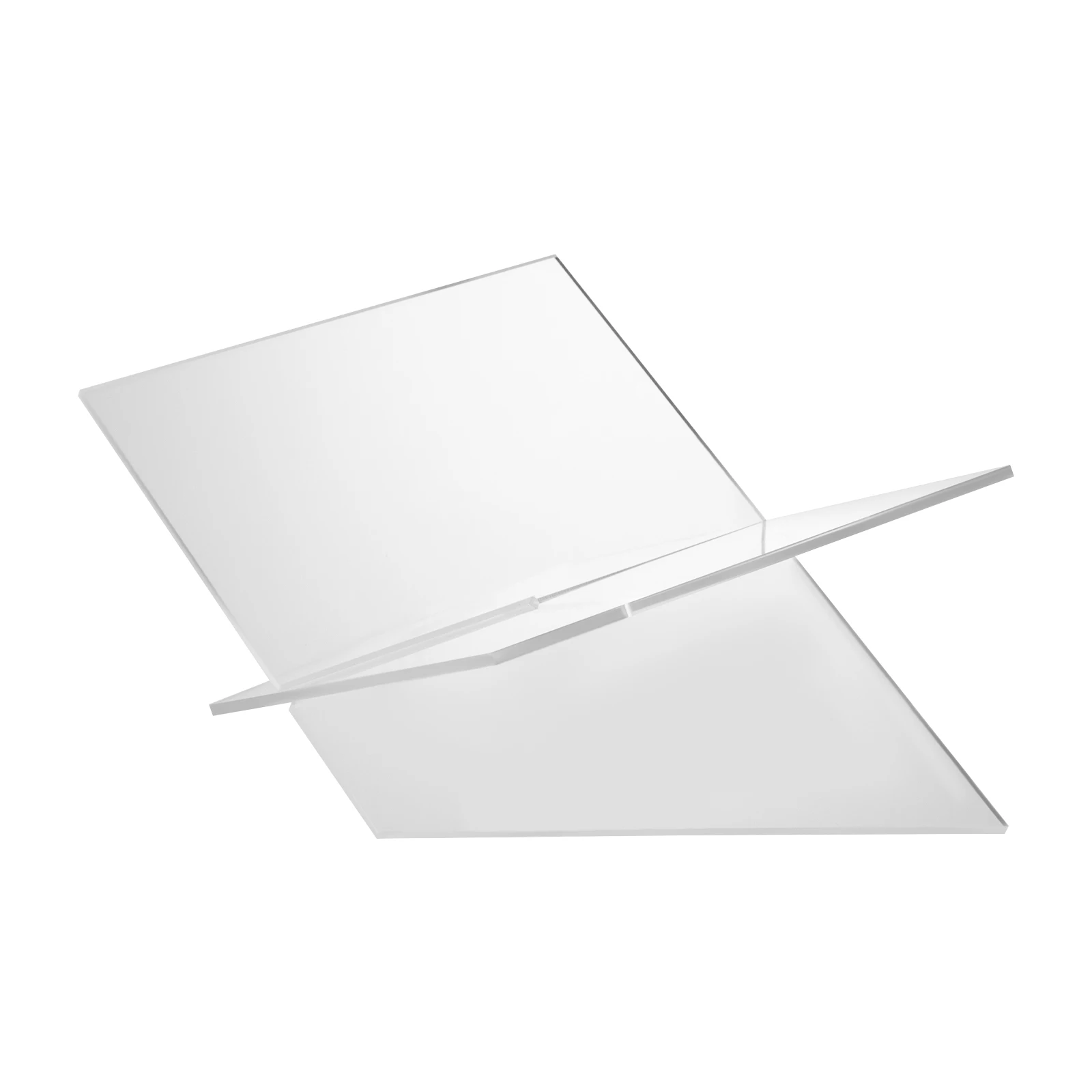 Acrylic Desktop Book Display Stand for Sitting Room, Study, Sofa,  Reception Room Black/Clear