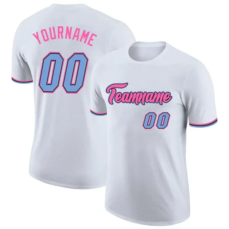 

White Color Customized Football Jersey for Men Polyester Football Short Sleeves Athletic T- Shirts