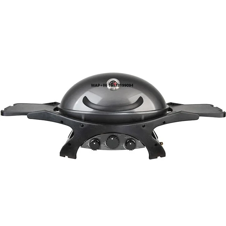 

Portable Gas BBQ Grill 3burners Gas Grill Outdoor Stainless Steel Enameled Cast Iron Support Weiber Grill Accessories
