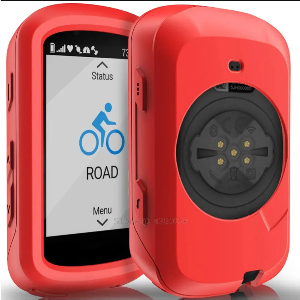 حافظة من السيليكون من البولي يوريثان 2 قطعة لـ Garmin Edge 830 530 1040 130 Plus GPS ساعة توقيت واقي للشاشة غطاء الملحقات
