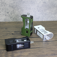 Original SXK Ceto Aio Boro Mod Aluminum Body 5-80w Power Adjustable with 0.42inch Display Usable Single 18650 Battery Vape Pen