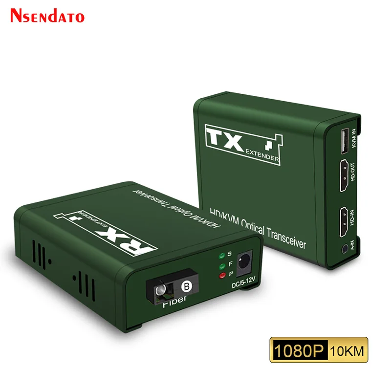 

3km HDMI USB KVM Extender Over Fiber Optic USB Switch Extender HDMI to Fiber Optic Video Transmitter Receiver For keyboard Mouse
