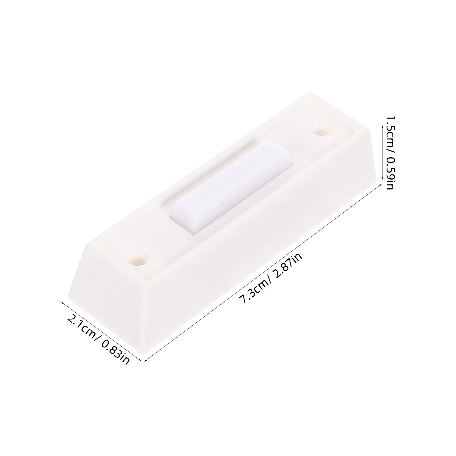 Vintage Plastic Doorbell Button European Elegant Wall Hanging Decorative Door Chime Button for Home Door Entrance view 5