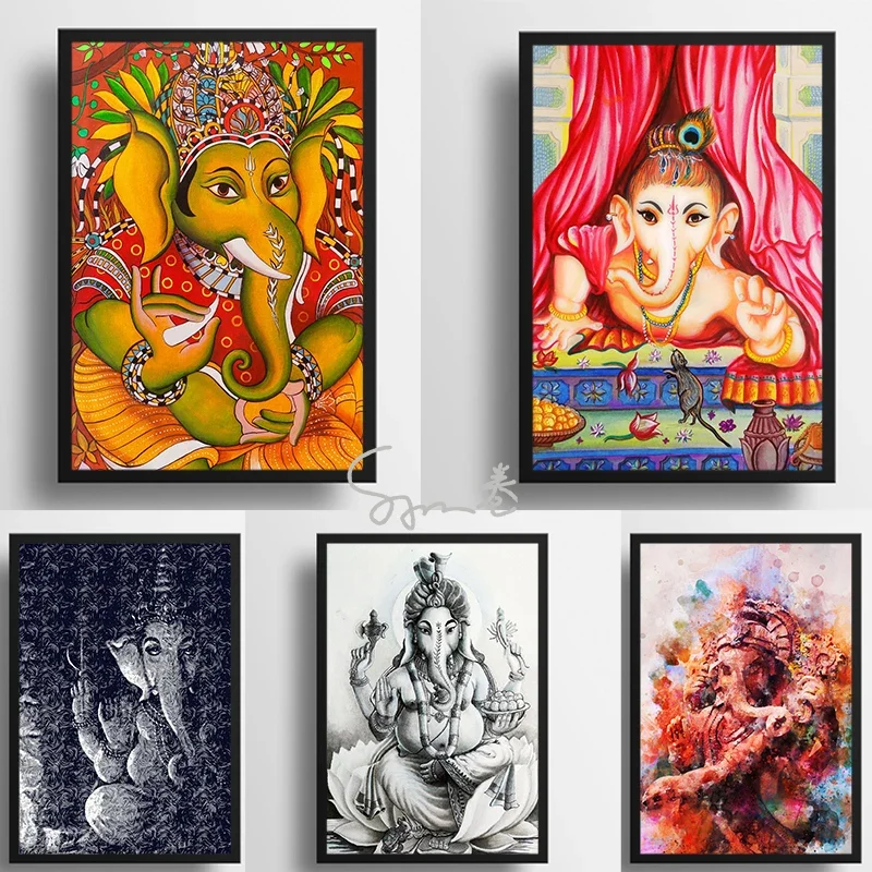 Ganesha Painting Po…
