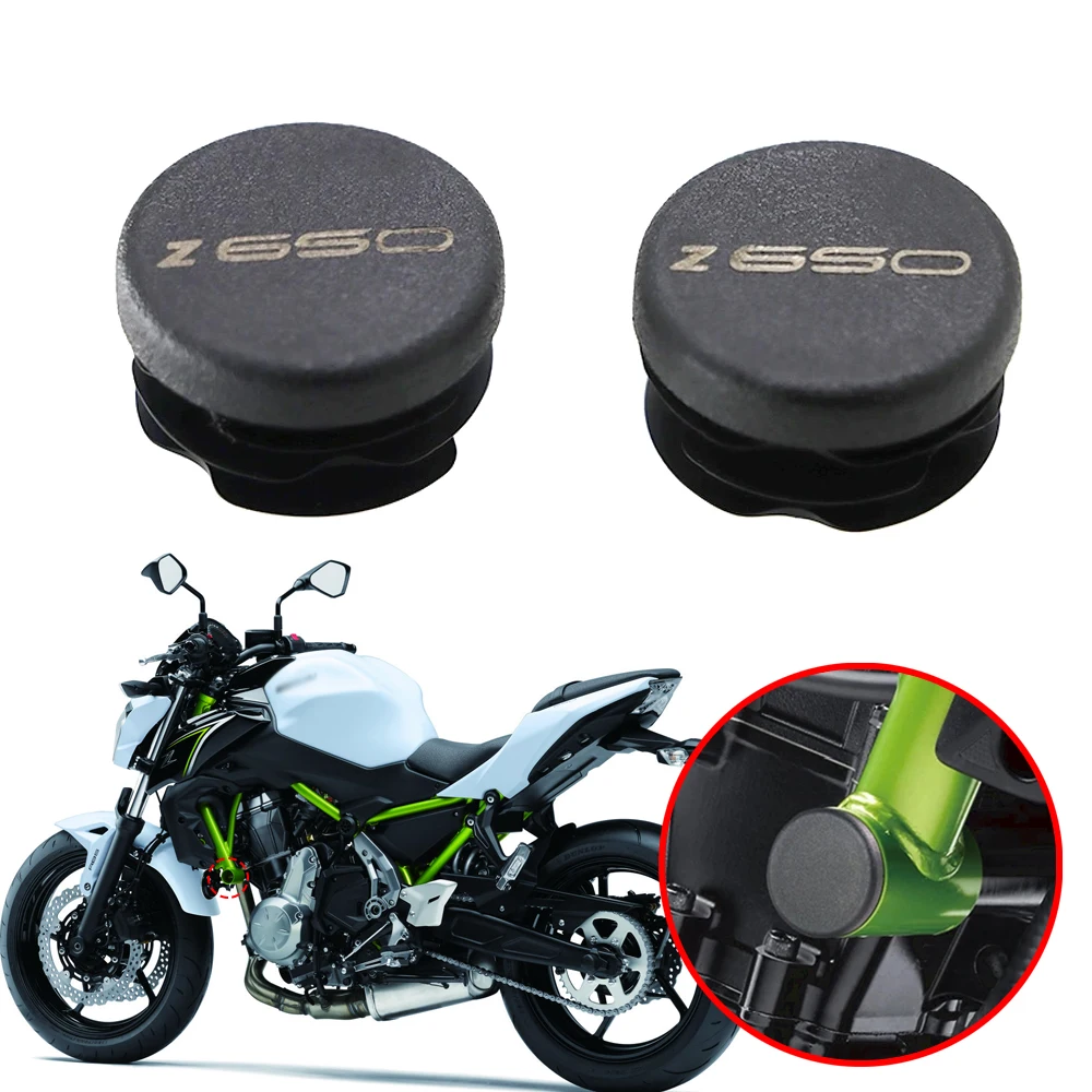 For Kawasaki Z 650 Z650 Ninja 650 Ninja650 2017 2018 2019 2020 2021 Motorcycle Accessories Frame Hole Cover Caps Plug Decorative
