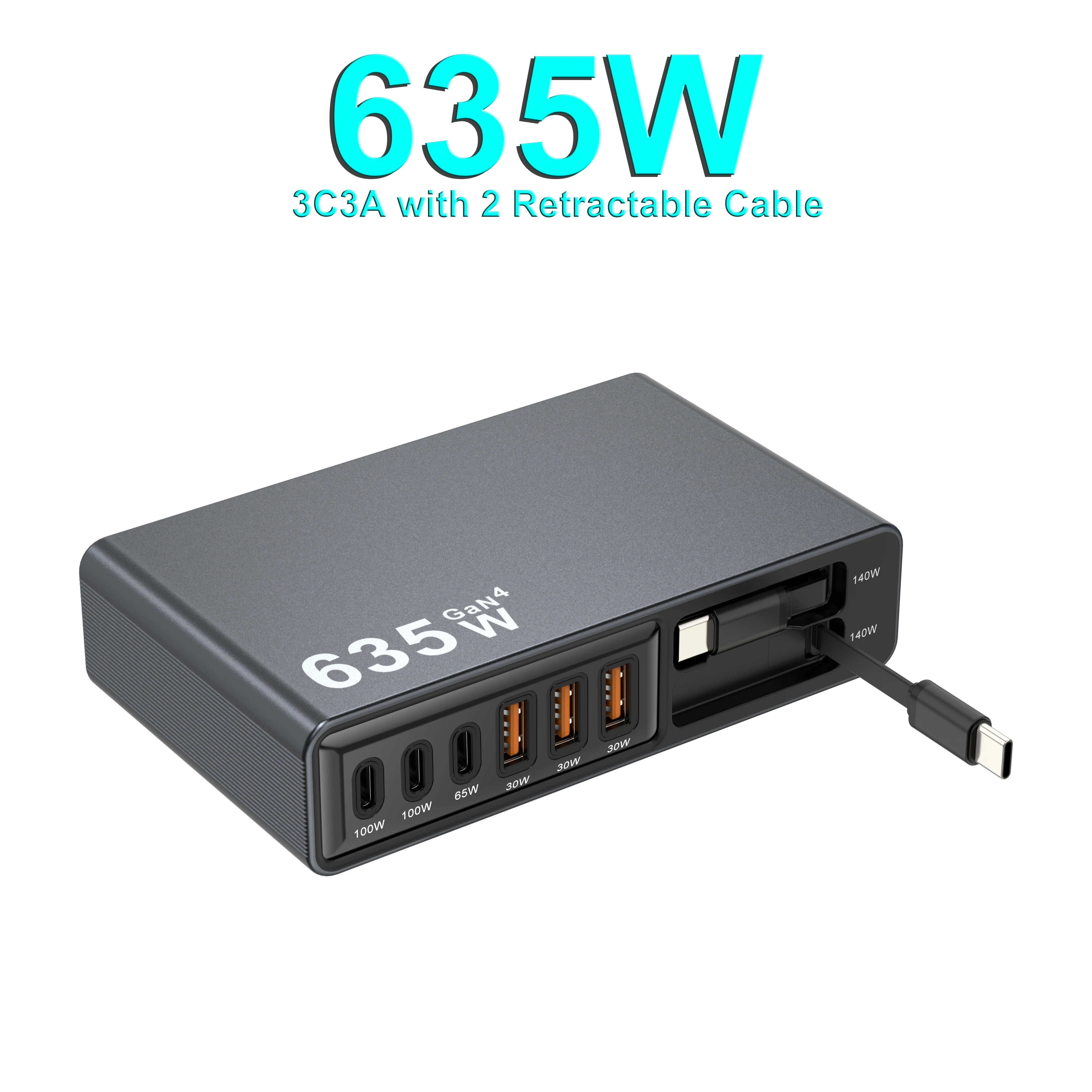 635w-8-in-1-charging-station-with-140w-retractable-usb-c-cable-gan-fast-charger-for-macbook-pro-iphone-17-samsung-laptop-tablet
