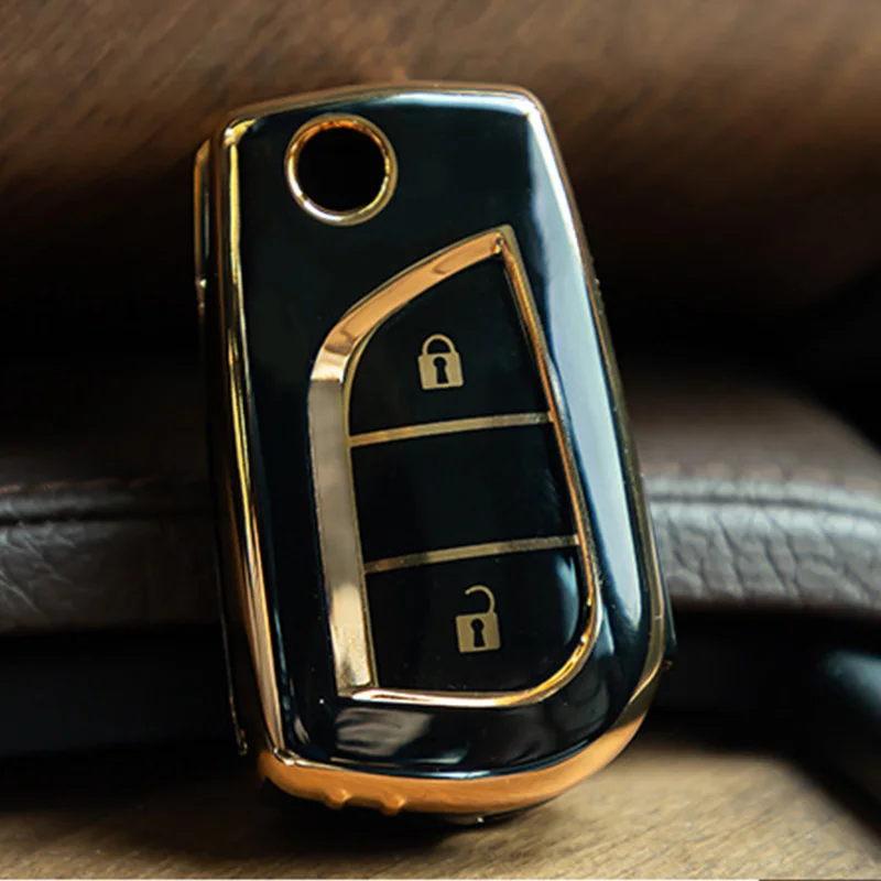 

Подходит для Toyota Yaris, Rav4, Highlander, Auris, Avensis, Aygo, Scion TC, IM 2015-2016: Мягкий защитный чехол для автомобильного ключа из ТПУ