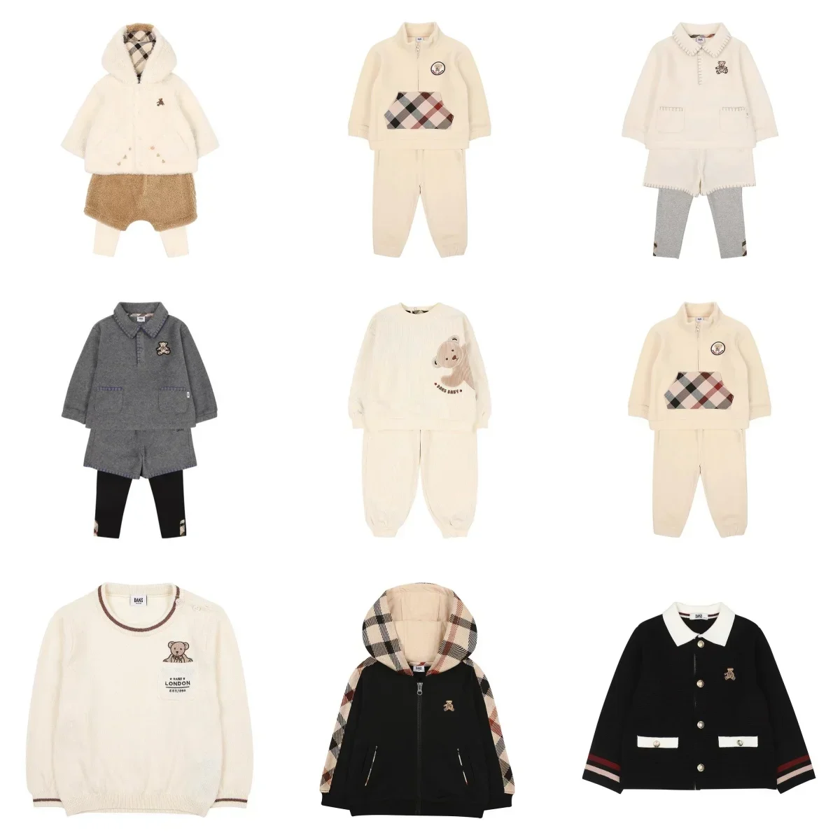 

Kids Boys Clothes Set Girls 2025 Fashion Clothes Boy Sweatshirt Korean Children's Top and Bottom Clothes Set Baby Outfit Set