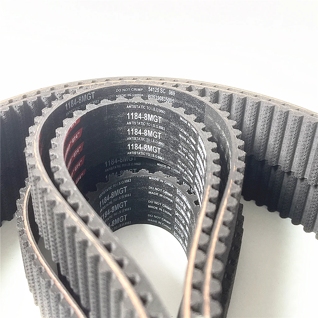 PowerGrip GT4 1184-8MGT 148 Zähne Zahnriemen 3D-Drucker CNC-Maschine Textilmaschine Lüfter-Antriebsriemen Ersatz für GT3/GT2 – Detail 7