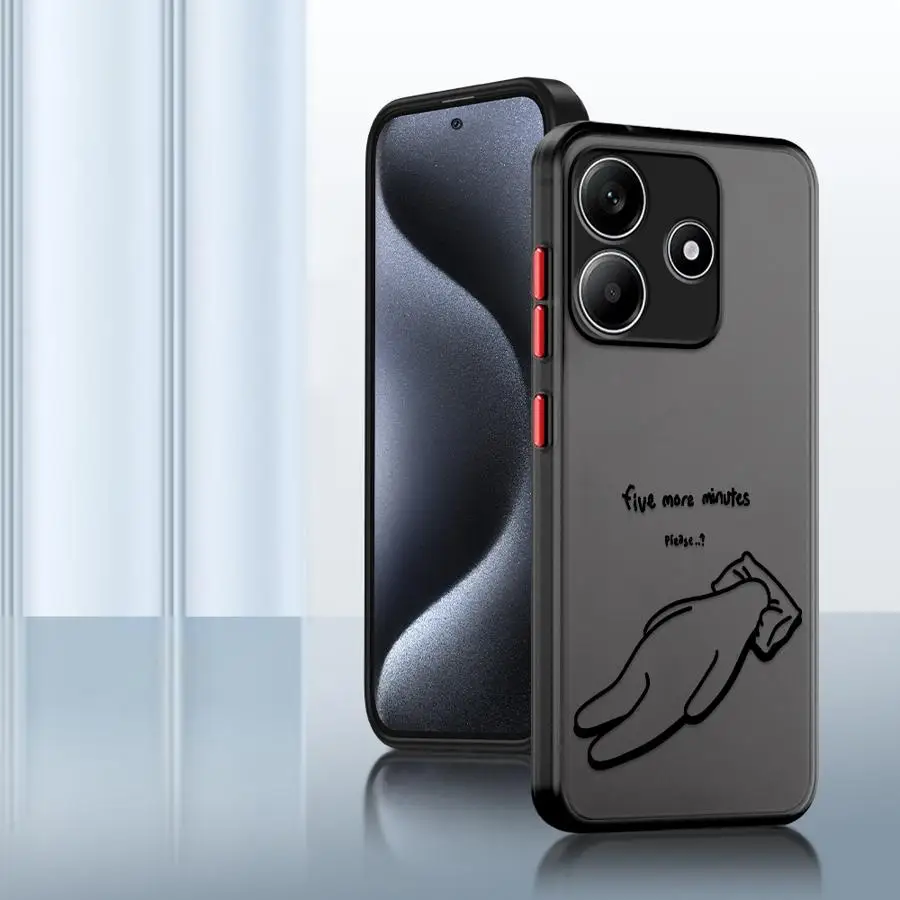 Case voor Xiaomi Redmi A4 9 A1 A2 Plus 14C K40 Pro 10 12C 13C Terug Telefoon Cover Interessante Kat