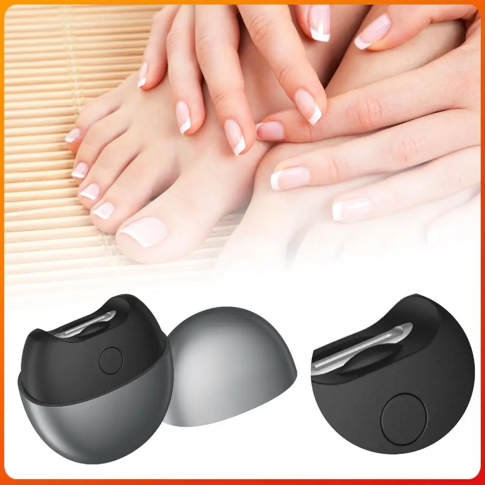 

Электрический многофункциональный триммер для ногтей с подсветкой и контейнером для сбора обрезков, перезаряжаемый, для детей, пожилых людей и взрослых