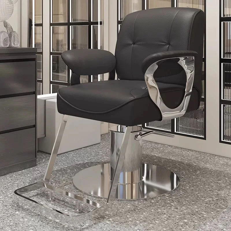 كرسي حلاق مكتب عجلة لاش باديكير كرسي حلاق مكتب الاستقبال Mobiliario Peluqueria أثاث صالون تجميل احترافي #1